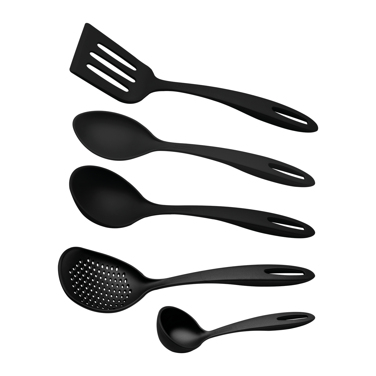Tramontina Ability 5-piece Black Nylon Utensil Set-25199/007