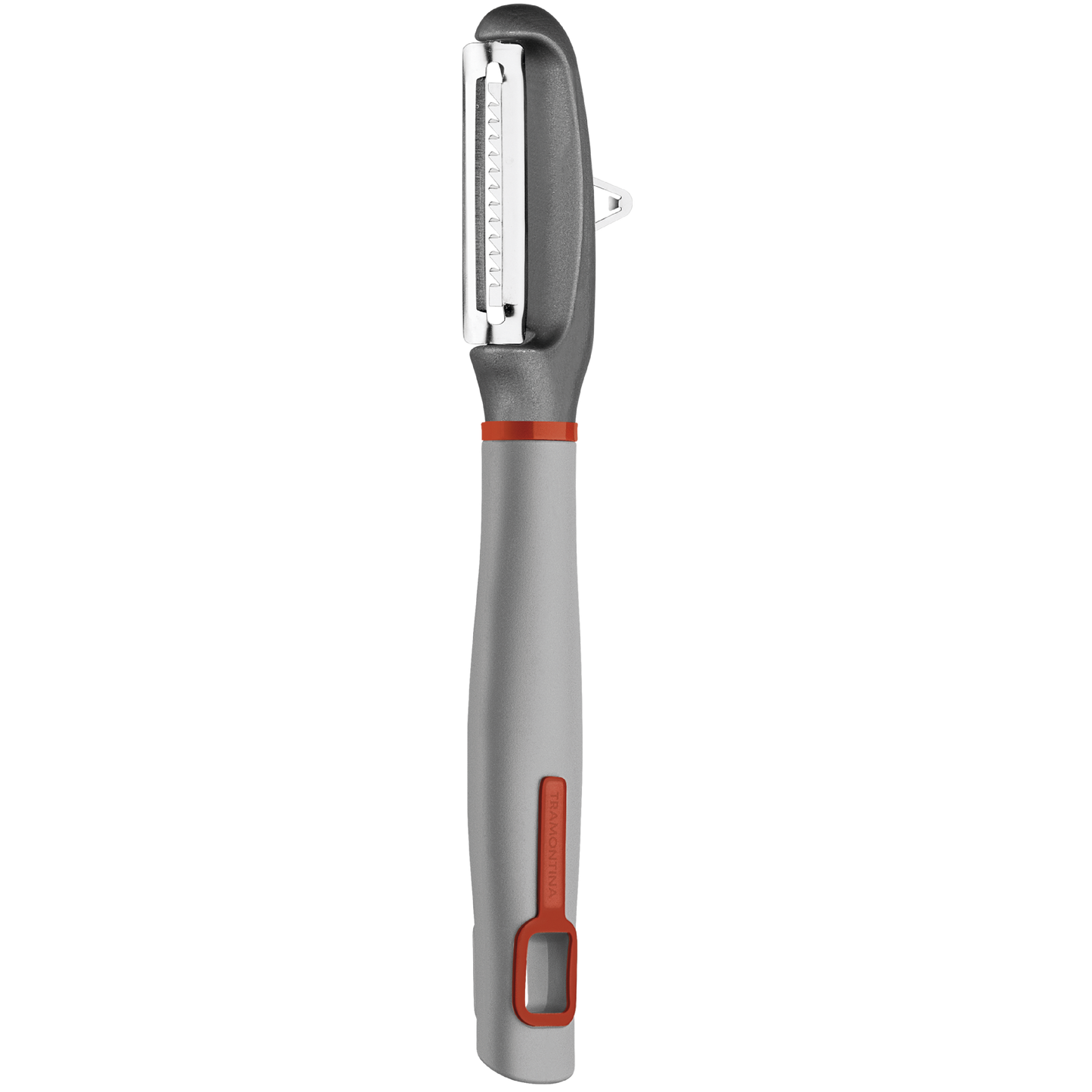 Tramontina Verano Peeler Stainless Steel Blade & Polypropylene Handle Gray Julienne Cut - 25587/160