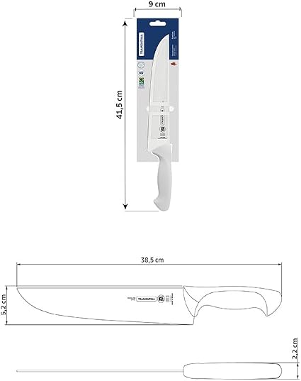 Kitchen Knife Premium White Handle 10 Inch - 24473/180