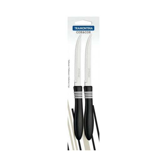 Tramontina Steak Knives 2 Pcs Set Cor & Cor-23450/205