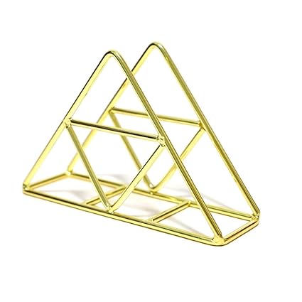 Tissue Holder Metal Gold-552-1