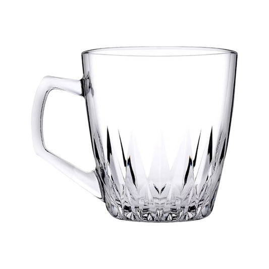 Safari Mug 6pcs 250ml Glass Tea / Coffee Set - 55713