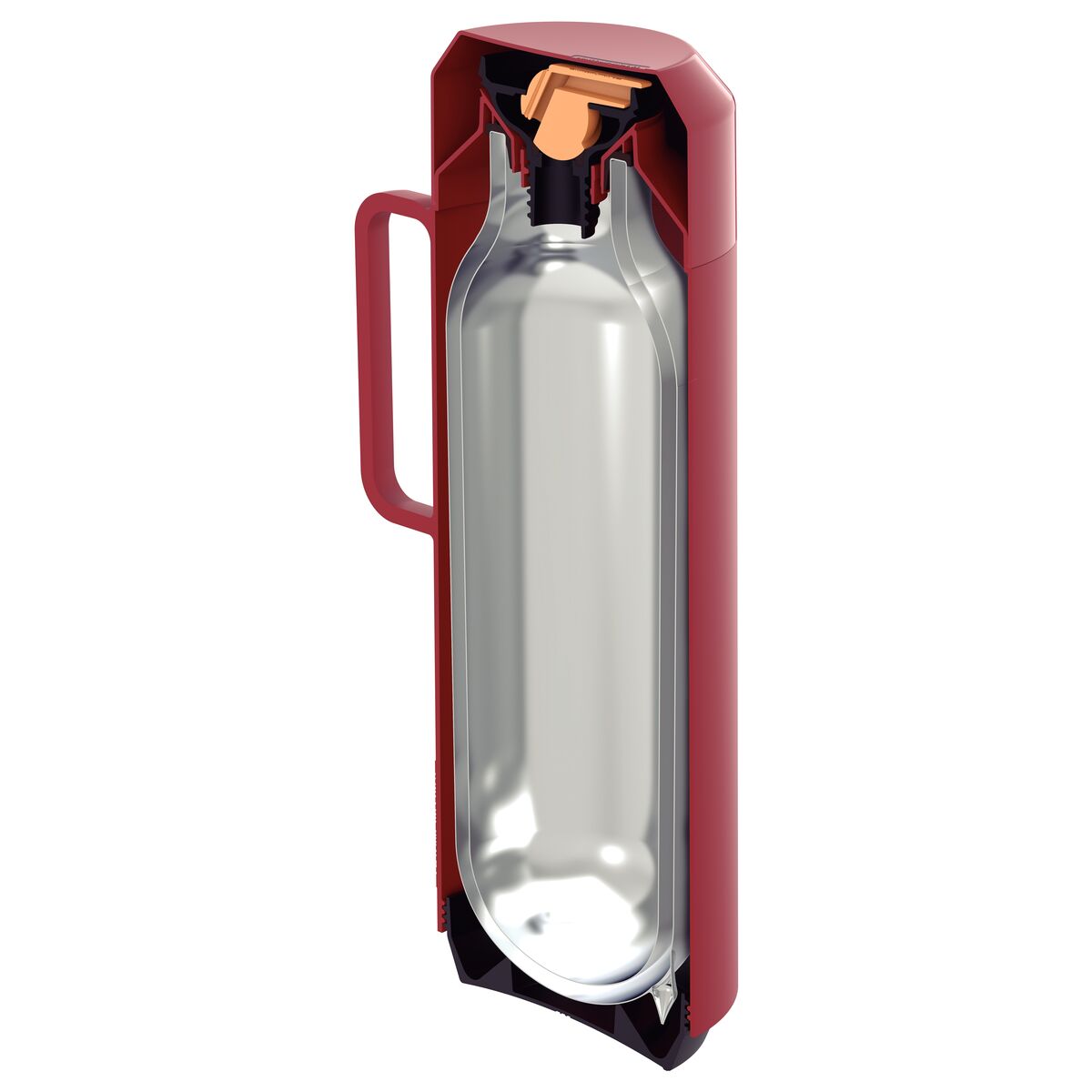 Vacuum Insulated Bottle Maroon 1L - 61637/506