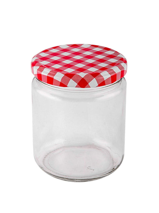 Glass Jar With Draft Lid 380ml-447-380