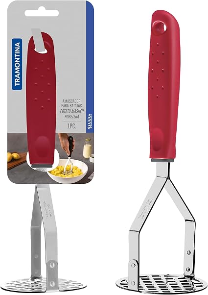 Potato Masher Utilita Red Handle- 25655/170