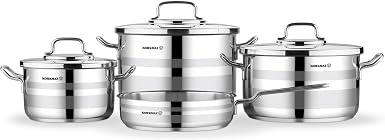 Korkmaz Astron 7 pcs Cookware Set- A2054
