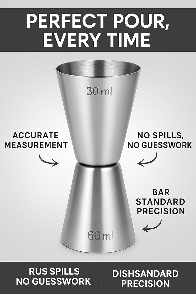 Heavy Jiggers 30/60ml- BS-II B 30/60 T