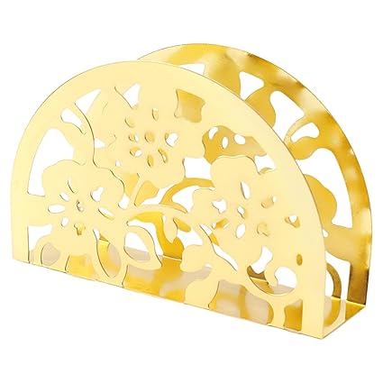 Tissue Holder Metal Gold-YM-2812G