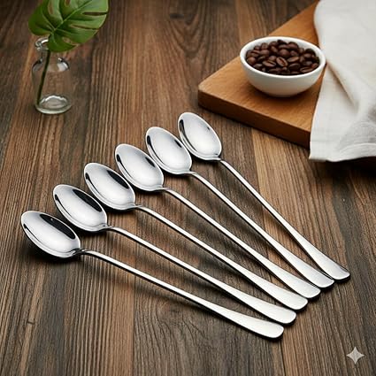 Ice/ Soda Spoon 6's Bag-A007