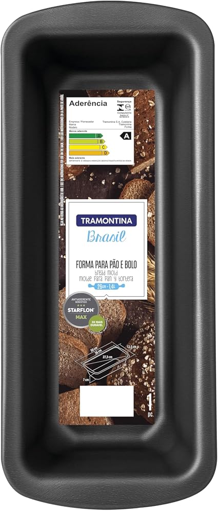 Bread Mold Brasil 30cm- 1.9L - 20069/030