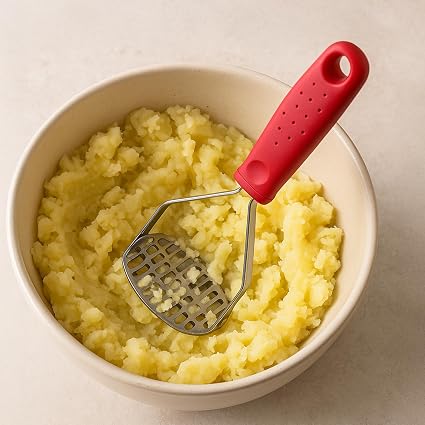 Potato Masher Utilita Red Handle- 25655/170
