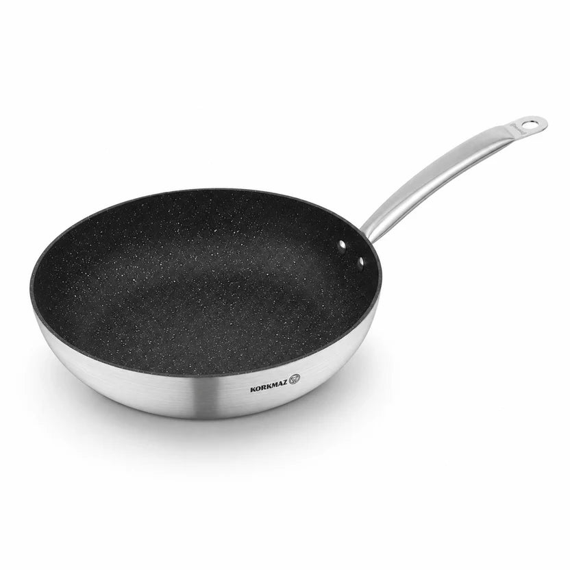 Korkmaz Gastro Wok 28x8.3cm- 3.7L- A2859