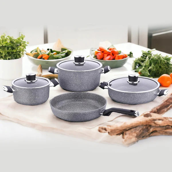 Korkmaz Palma 7 pcs Cookware Set- A3919