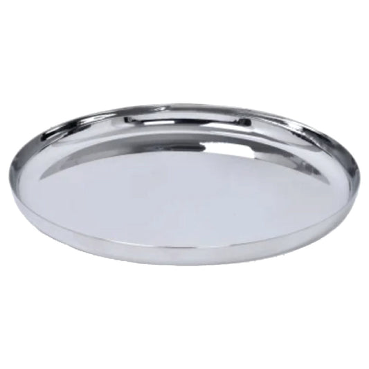 Stainless Steel Dinner Plate - 32.5x3.3cm - AT-15