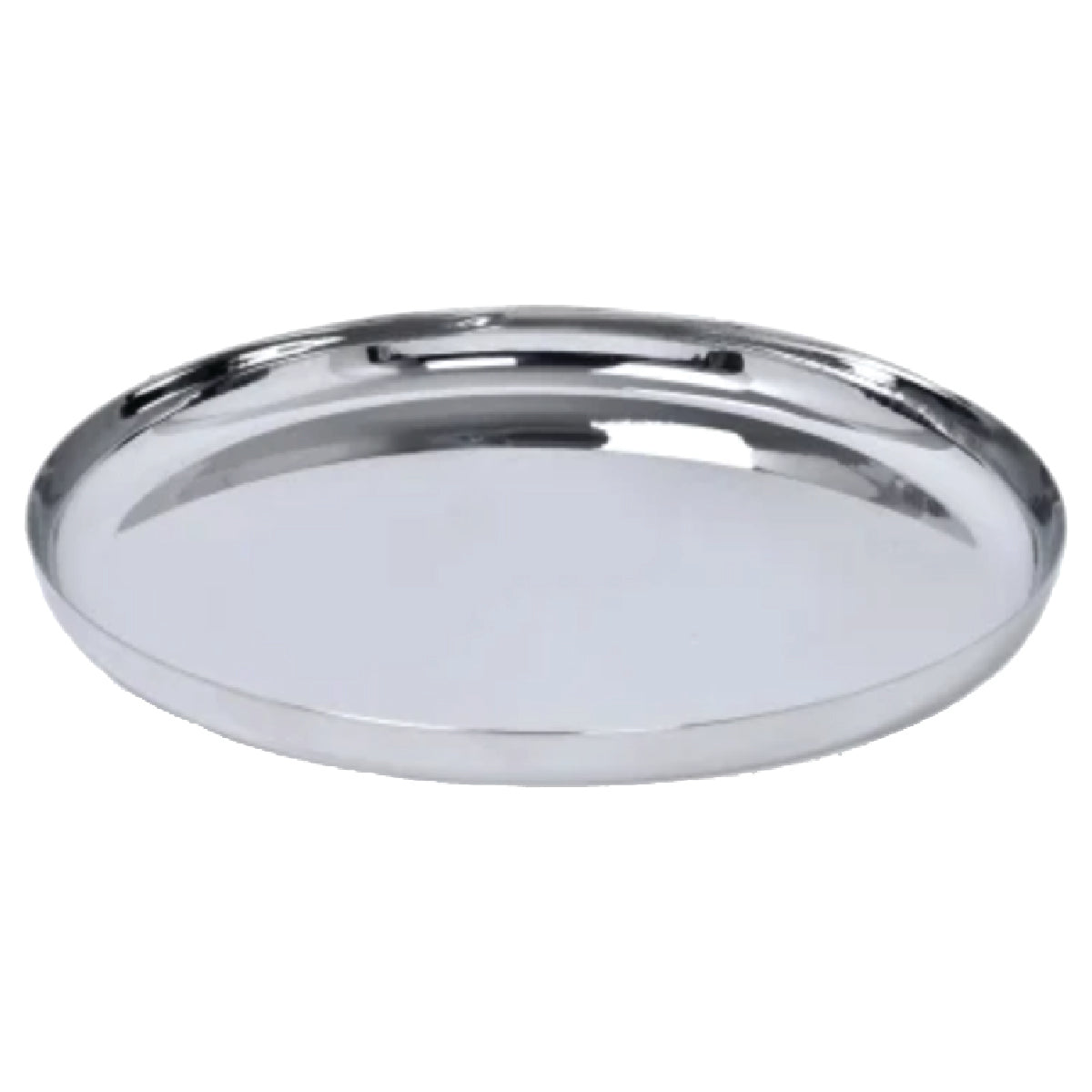 Stainless Steel Dinner Plate -  30x3.3cm - AT-14