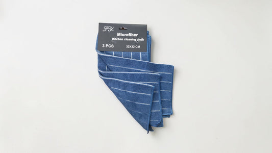 Cleaning Cloth 3Pcs Set Mix Colour 32x32cm-7-5