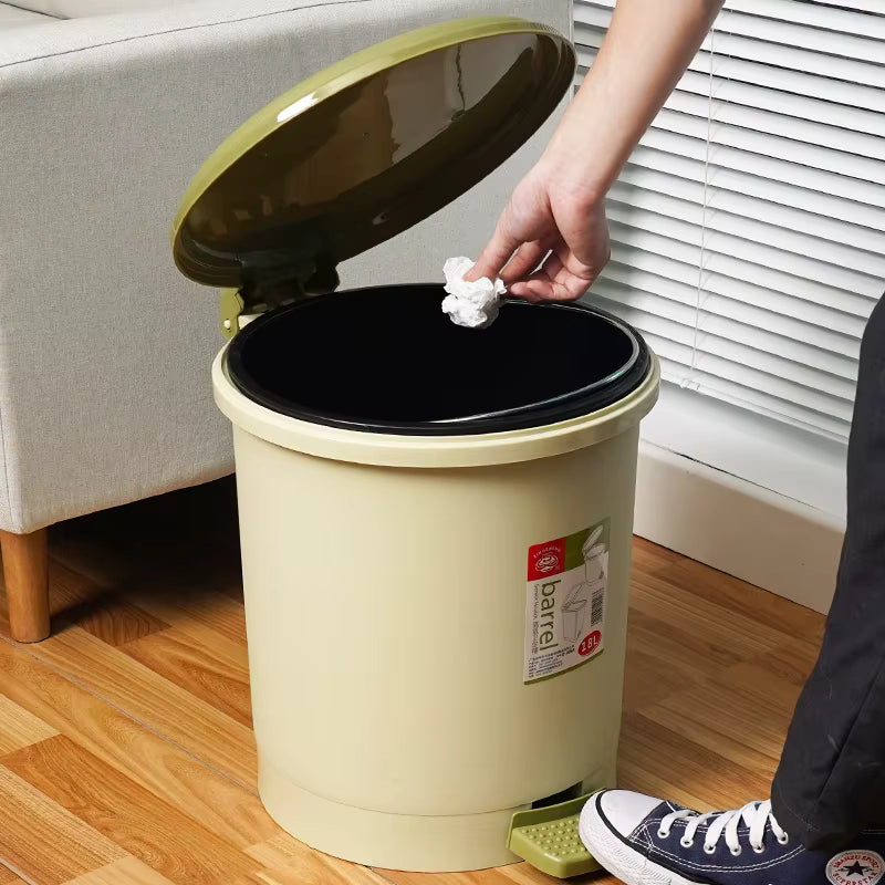 Dustbin Round with Pedal 5.5LTR-005A