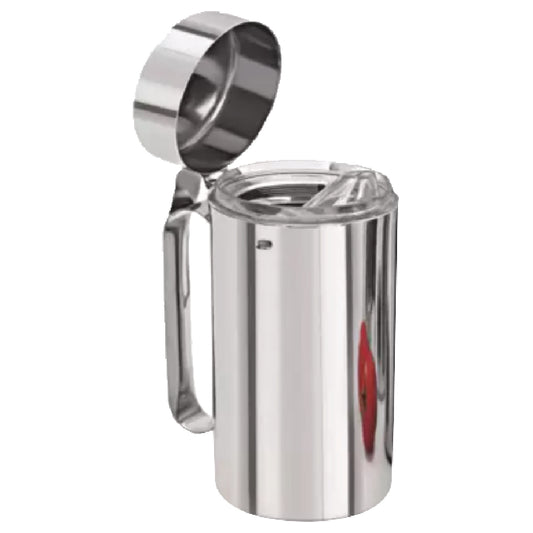 Stainless Steel Oil Canister Open Handle - 1Ltr -  KW-II J 1000 O