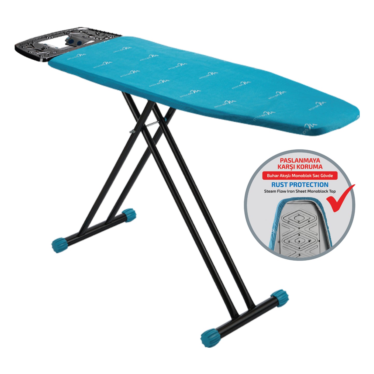 Miras Ironing Board Rio 33x110cm - M-195