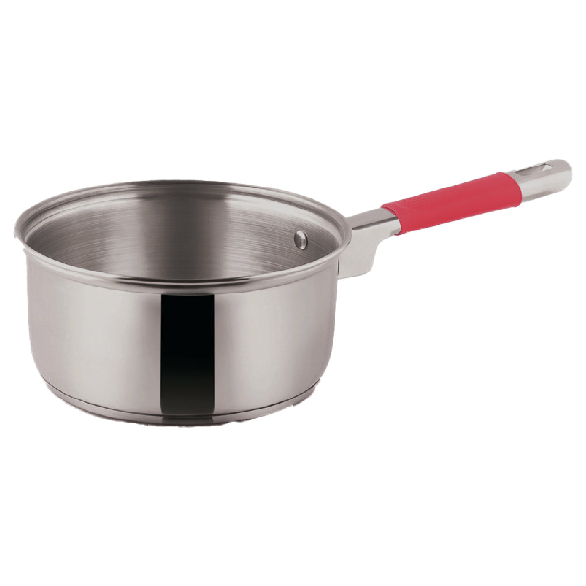 Stainless Steel Sauce Pan With Silicon Handle 14 - 12x8cm - SPIB-14