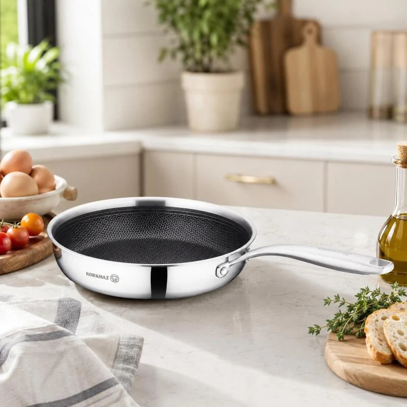 Korkmaz Altima Frypan 24x5cm- 2.1L- A3876