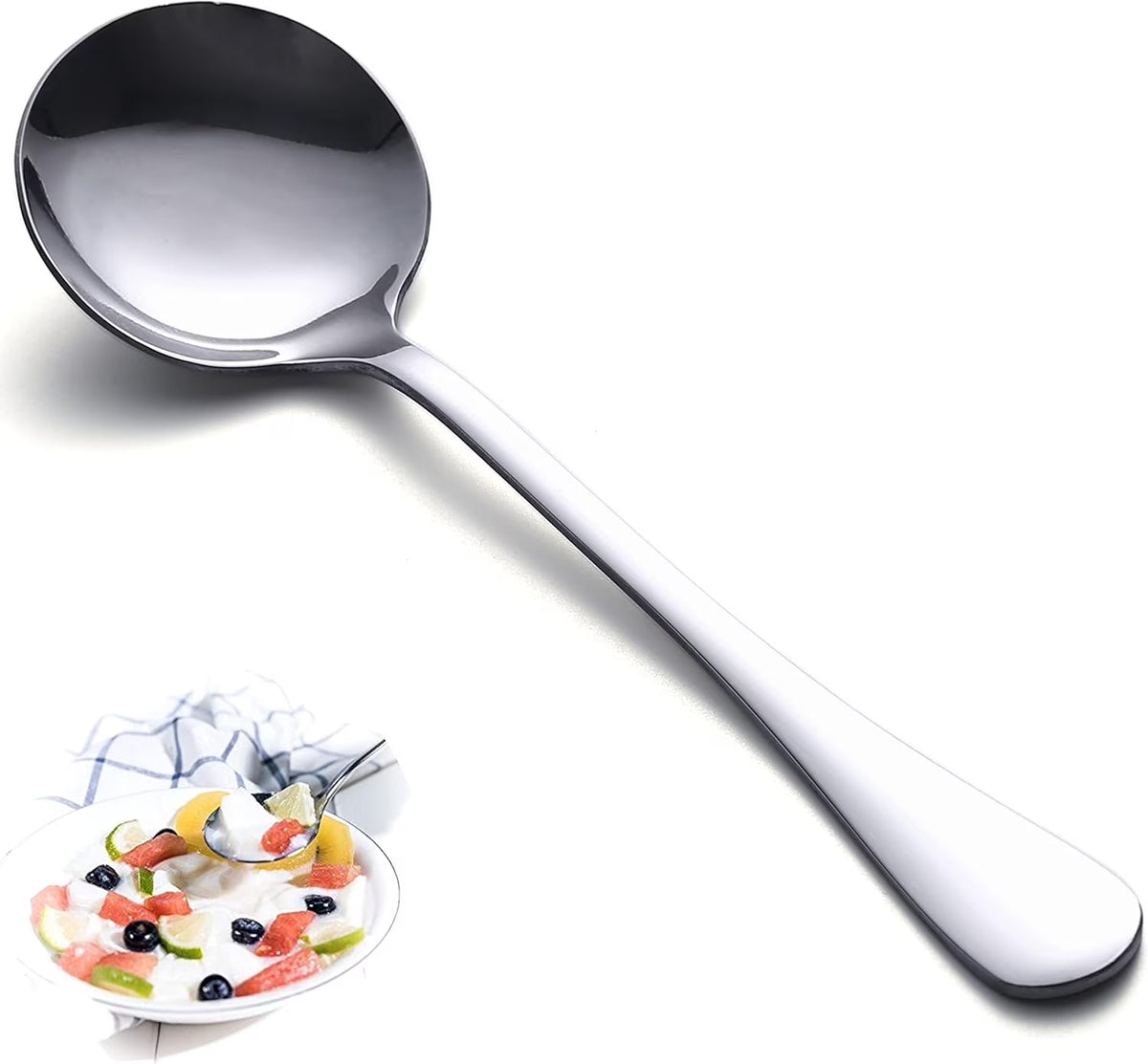 Bhalaria Megosa Table Soup Spoon 6 Pcs Set- FW-I ESU