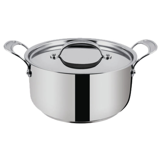Stanless Steel Casserole With Cover & Handle - 18x9.3cm - TC-18
