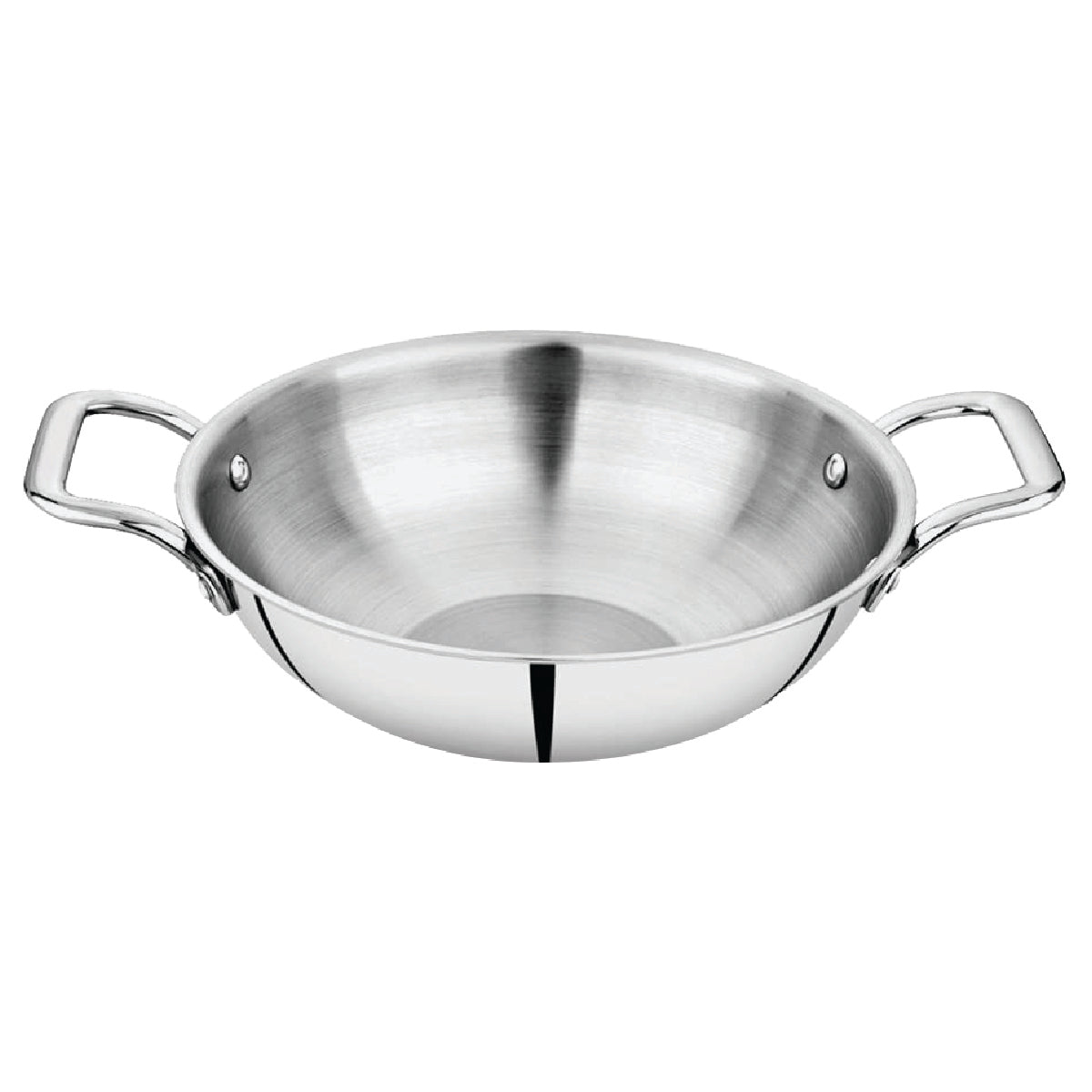 Stainless Steel Kadai 18 - 18x6.7cm - TK-18