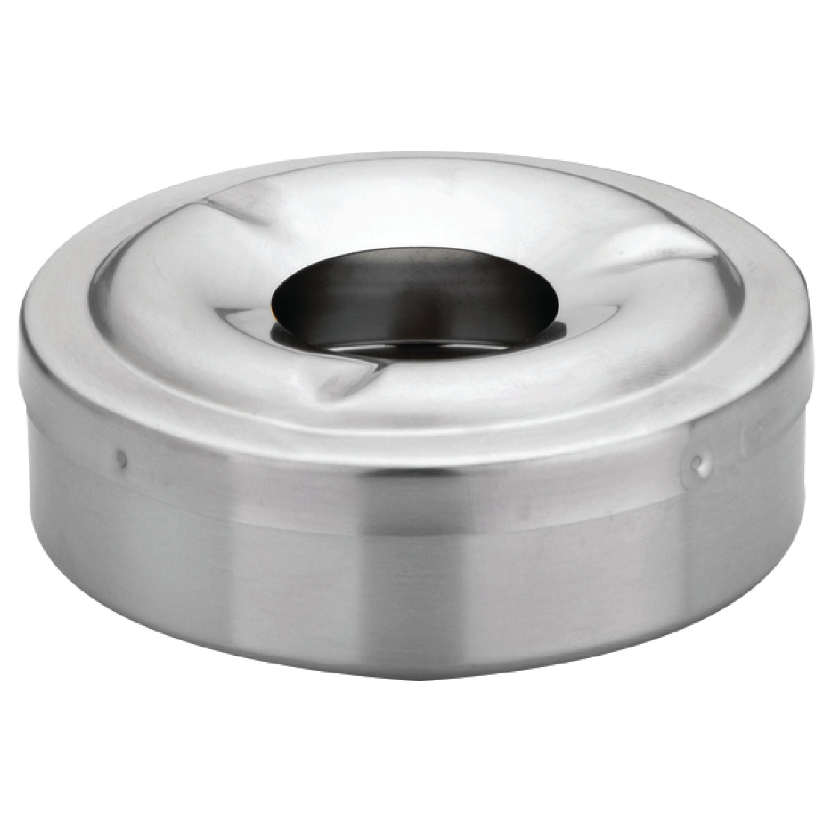 Stainless Steel Ashtray With Cover - 9x3cm - TW-III Z1