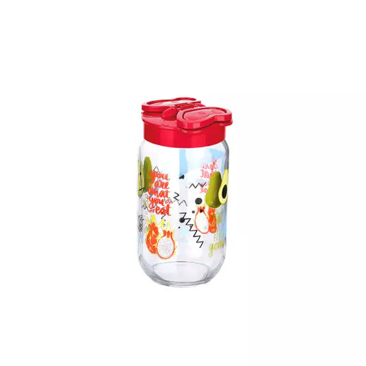 Flap Patterned Jar KC-232-1000ml