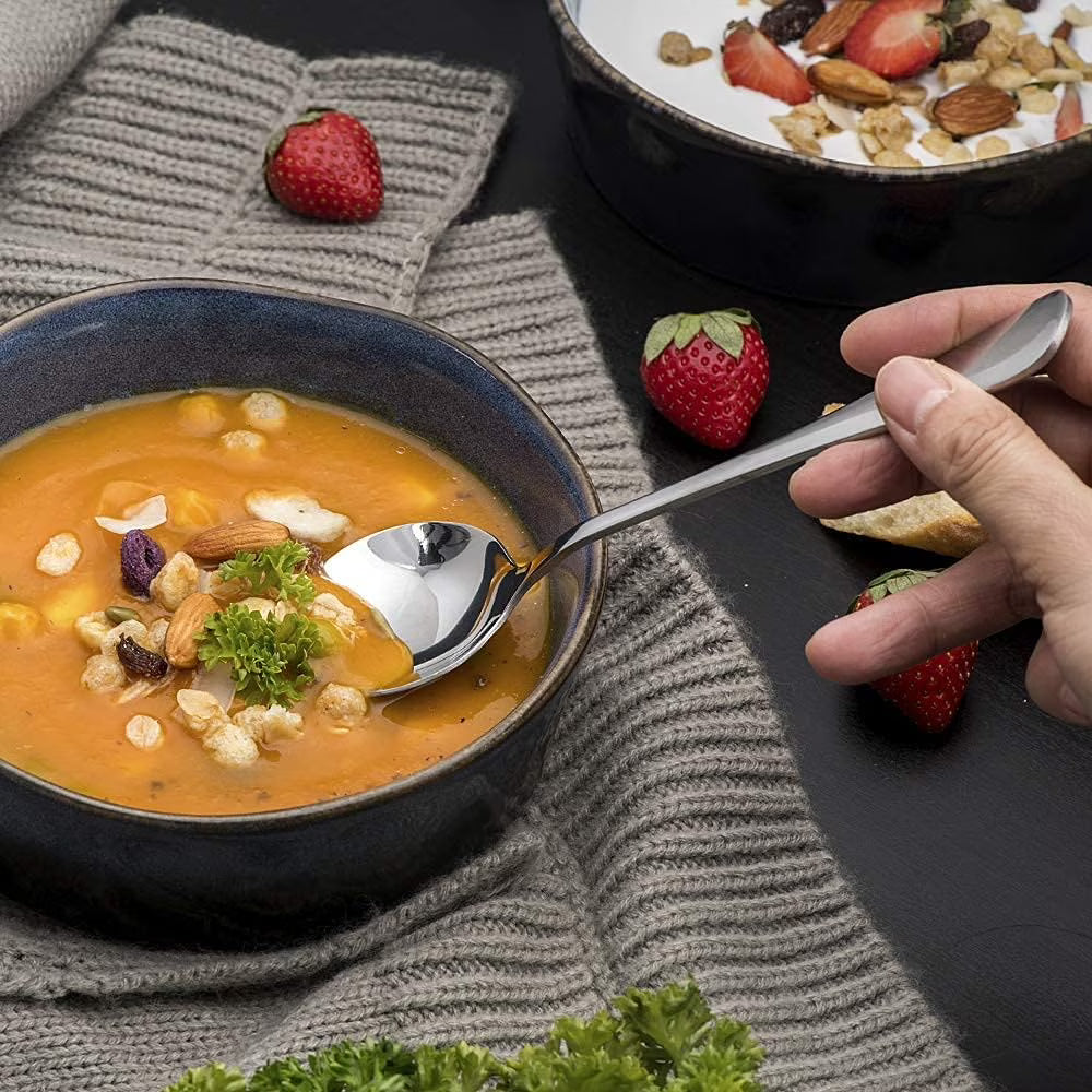 Bhalaria Megosa Table Soup Spoon 6 Pcs Set- FW-I ESU