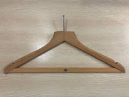 Wooden Hanger Heavy 3PC Set Dark Brown- S25