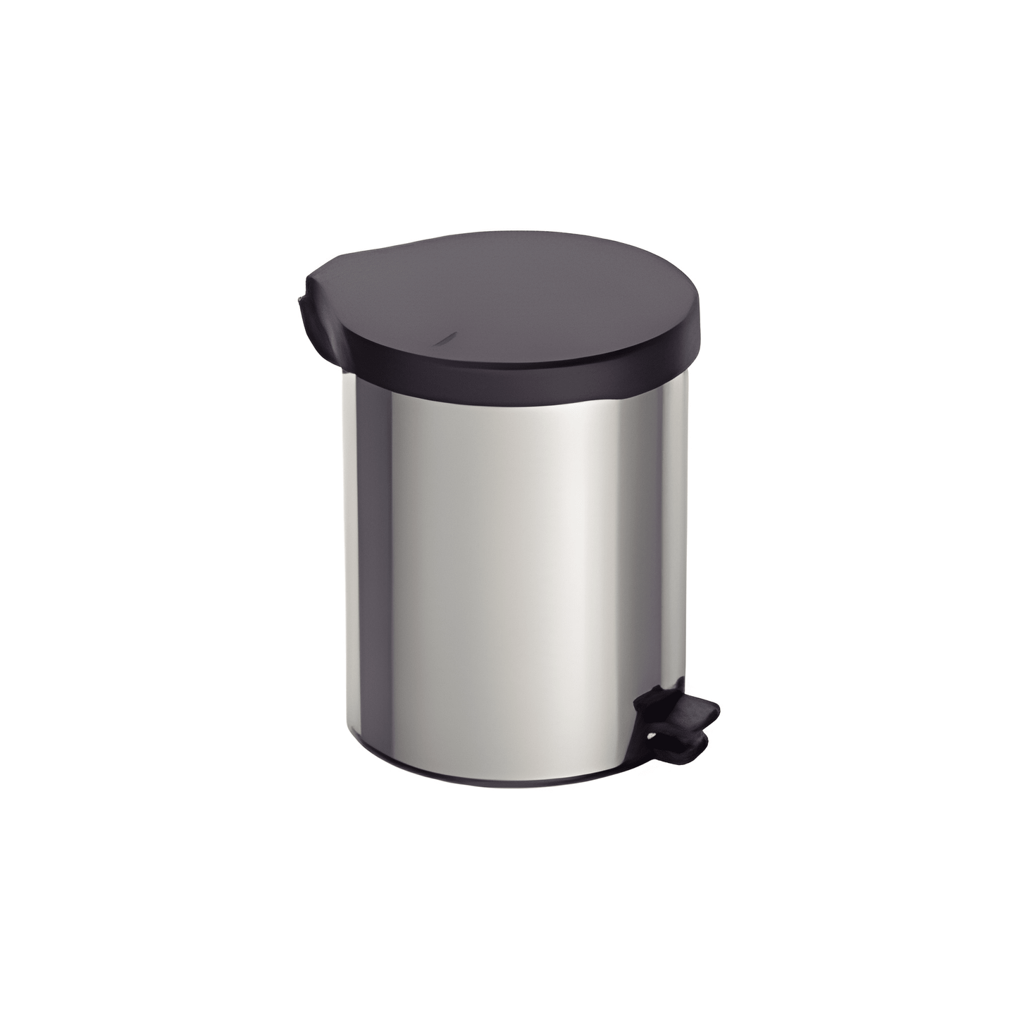 Tramontina New stainless steel pedal trash can with polished finish, 12 L-94538/712