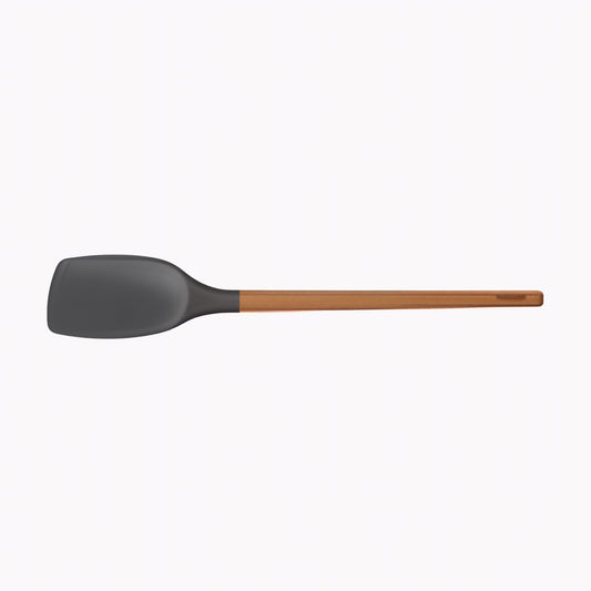 Tramontina Live gray silicone spatula with wood handle- 25735/160