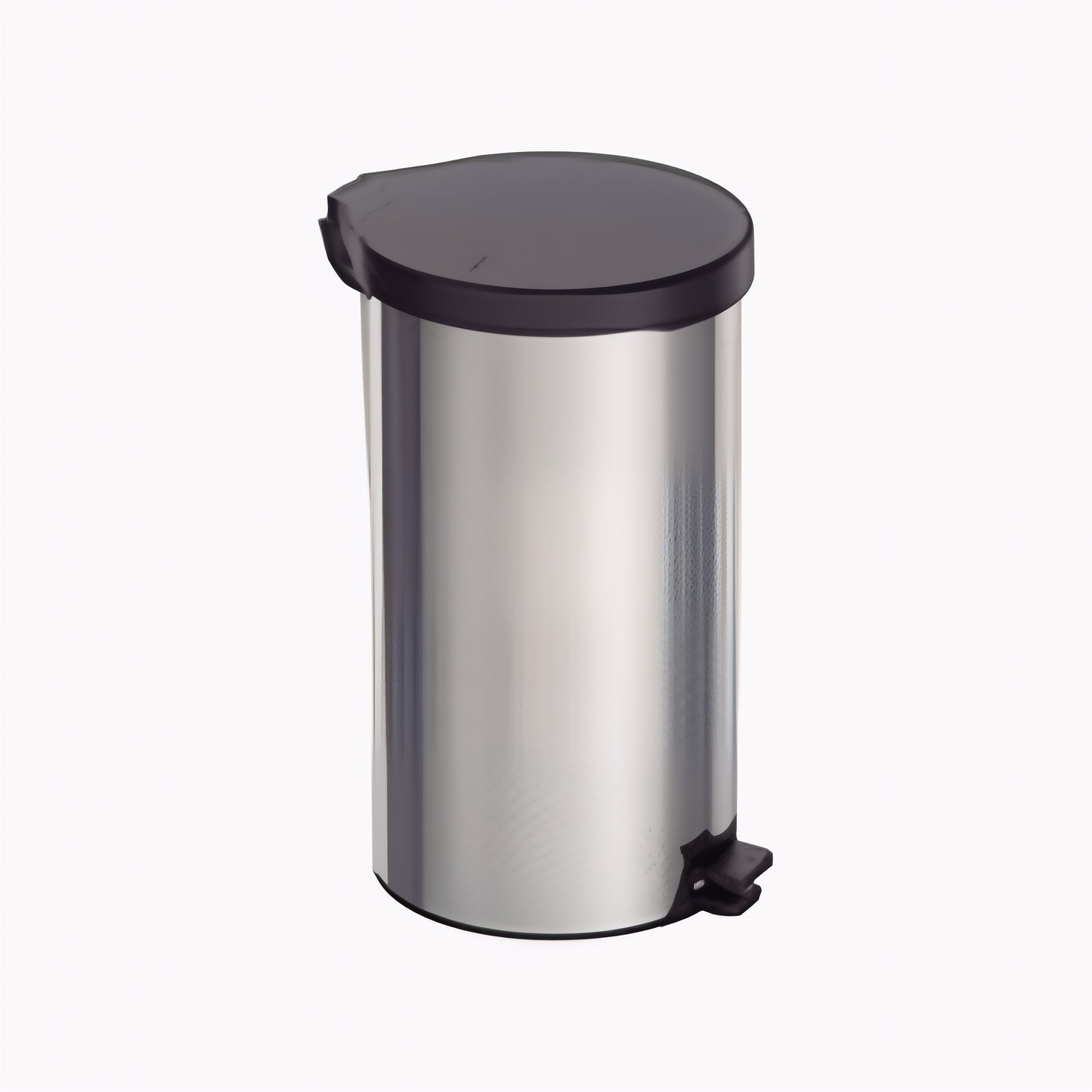 Tramontina New stainless steel pedal trash can with polished finish, 20 L-94538/720