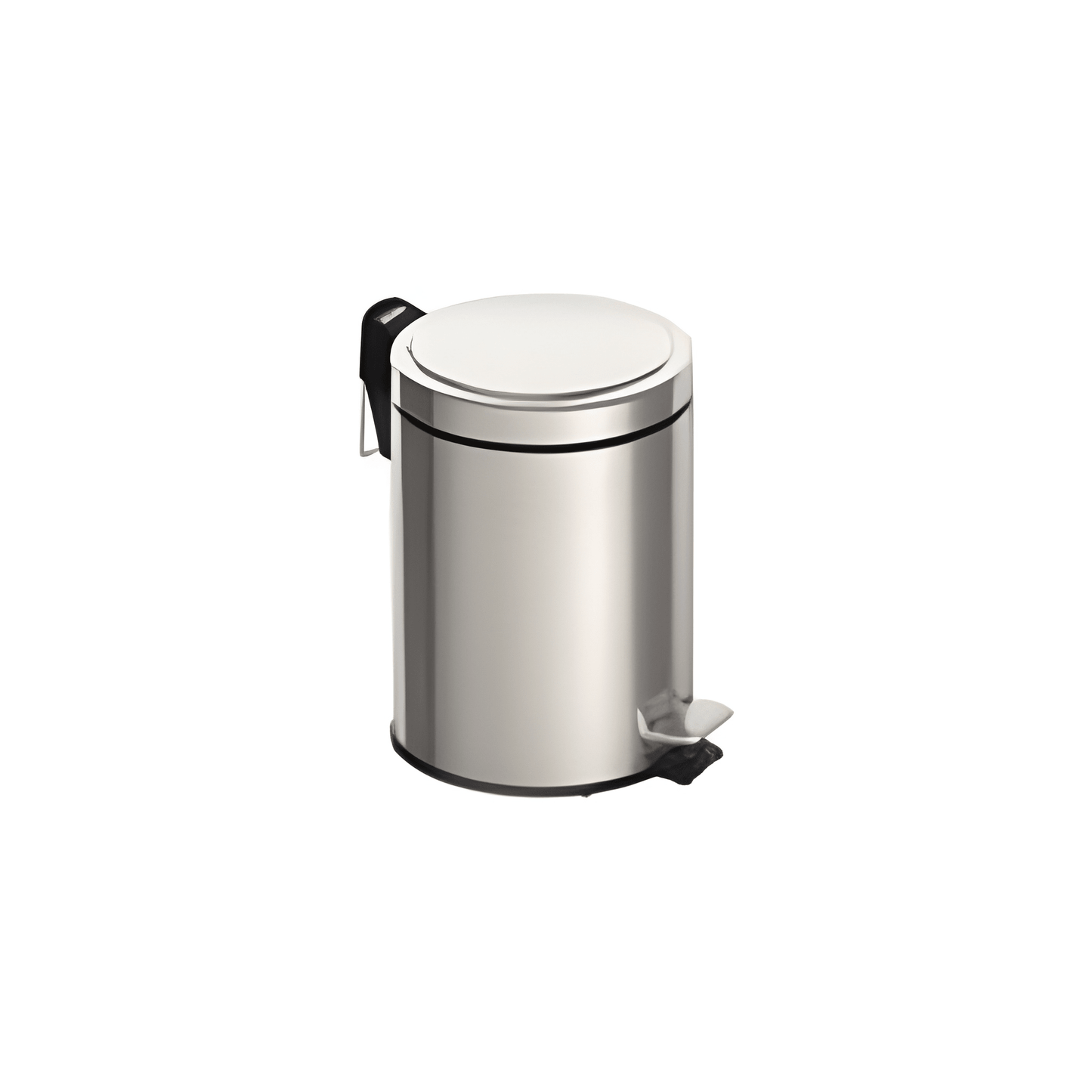 Tramontina Stainless Steel Brazil 5 L pedal bin with polished finish and internal bucket-94538/105