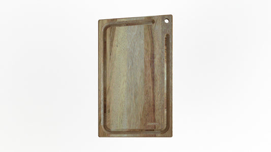 Tramontina Rectangular Wood Cutting Board with Natural Finish-13458/052