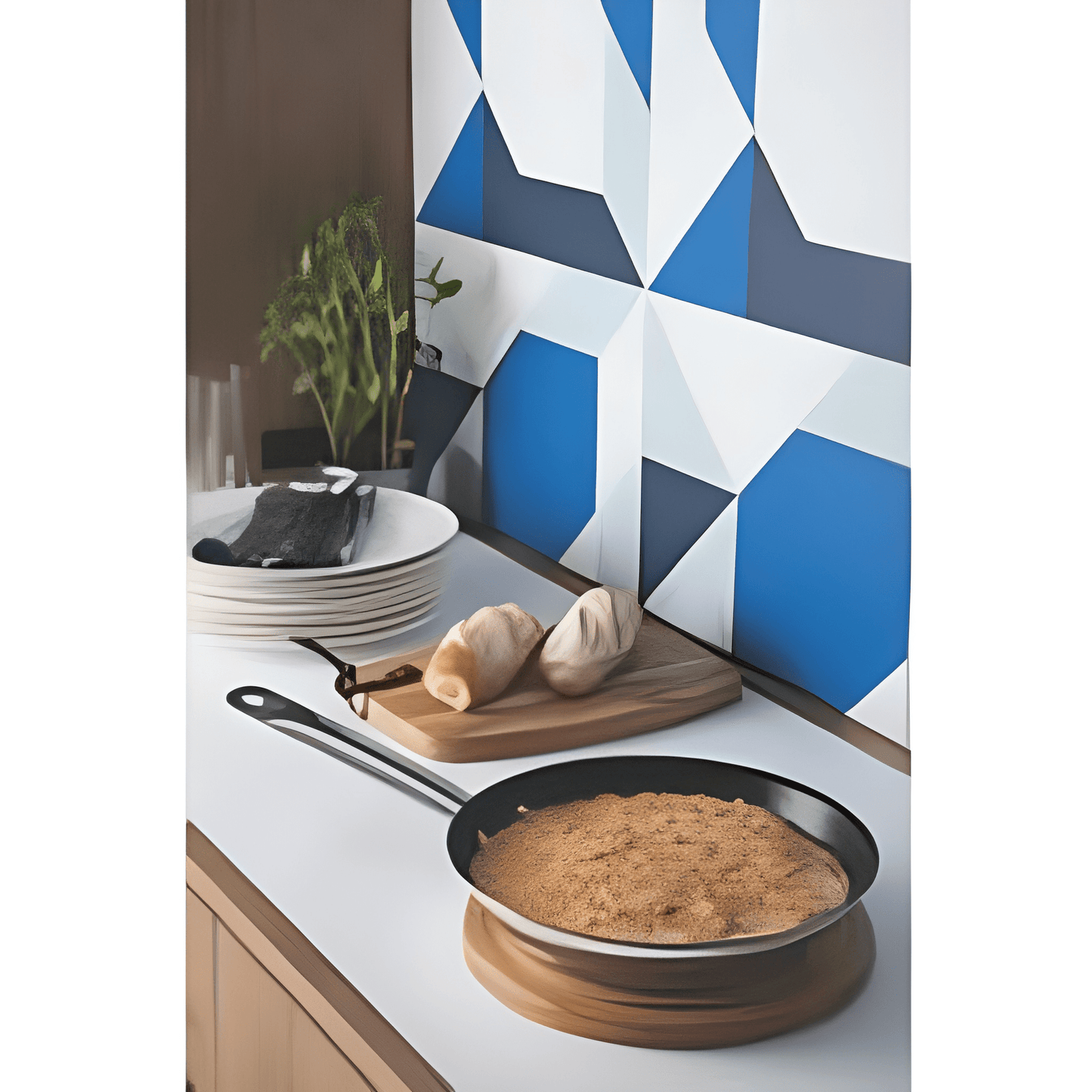 Tramontina Professional 26 cm 2 L shallow stainless steel frying pan-62635/267