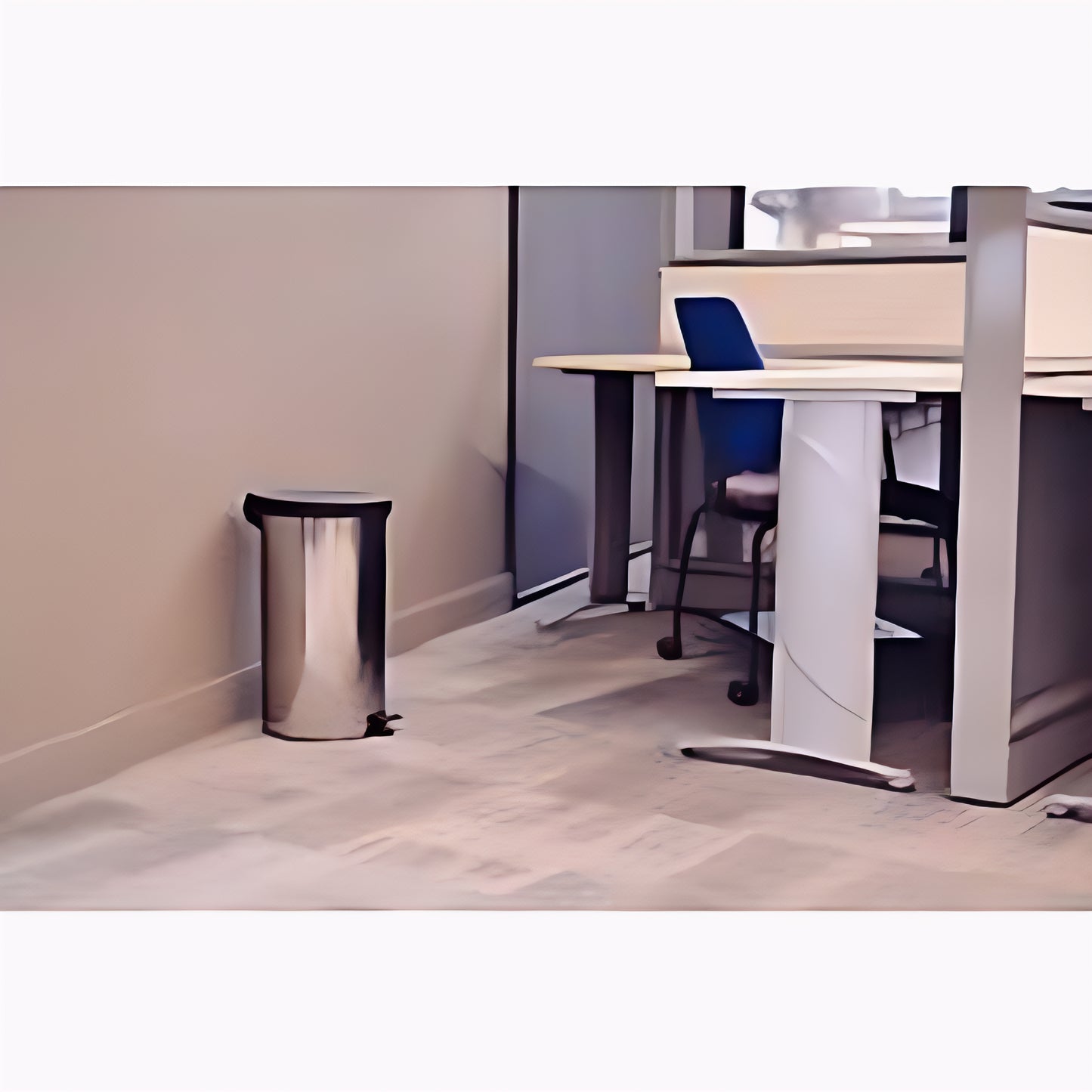 Tramontina New stainless steel pedal trash can with polished finish, 20 L-94538/720