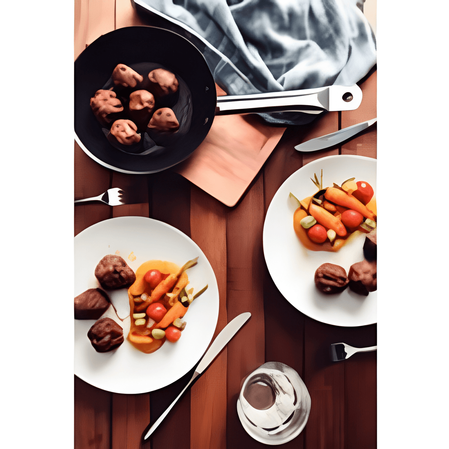 Tramontina Professional 26 cm 2 L shallow stainless steel frying pan-62635/267