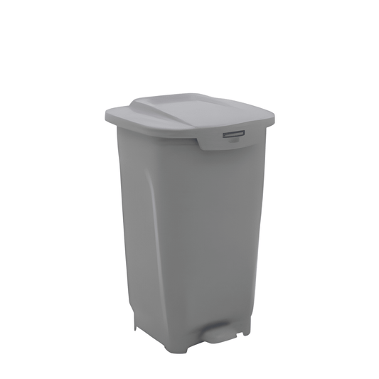 Tramontina T-Force Gray Polypropylene Trash Bin, 50-L-92813/210