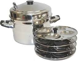 Stainless Steel Idli Cooker With Pre Idli Stand 4x4-KSSIC