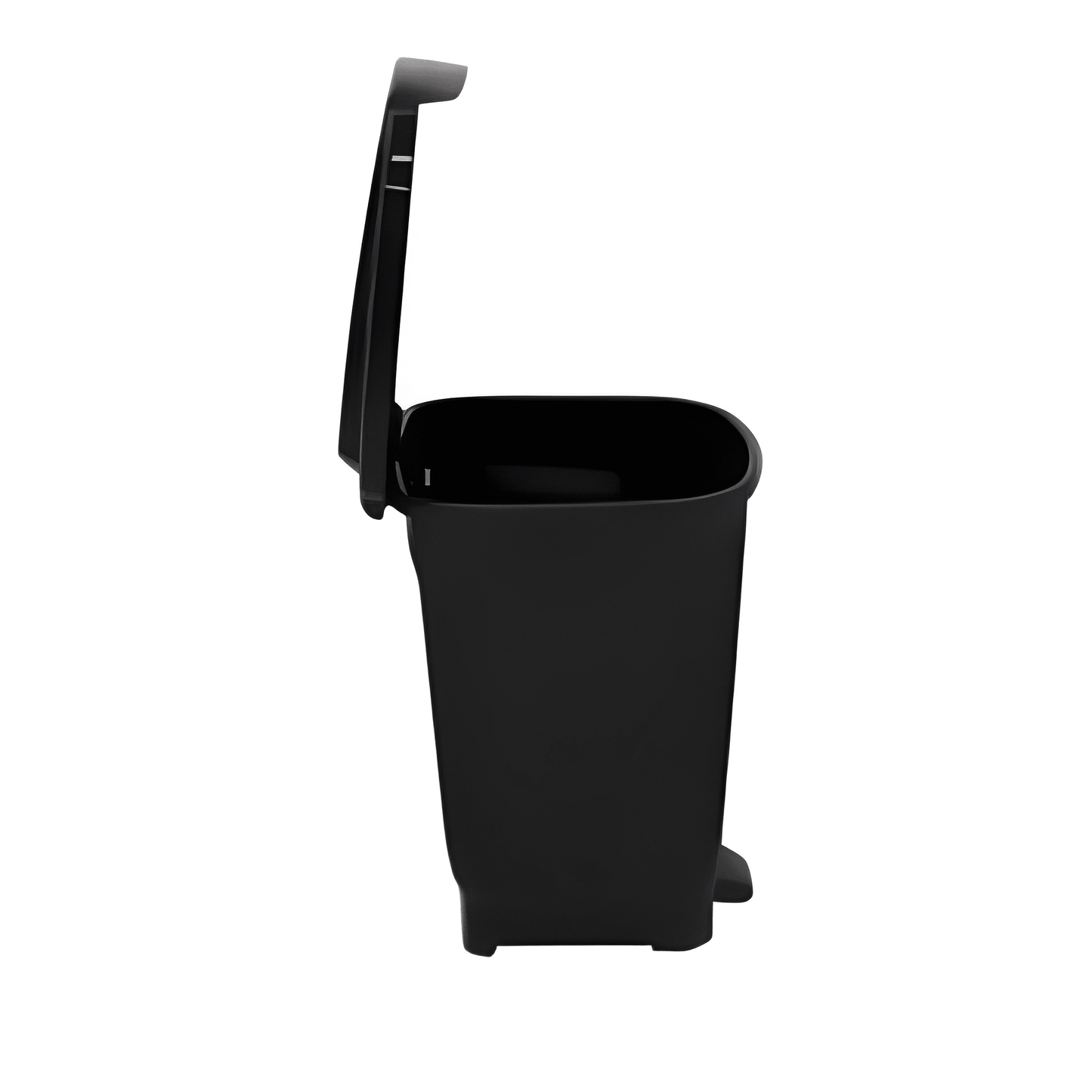 Tramontina T-Force 25-L Black Polypropylene Trash Bin-92812/009