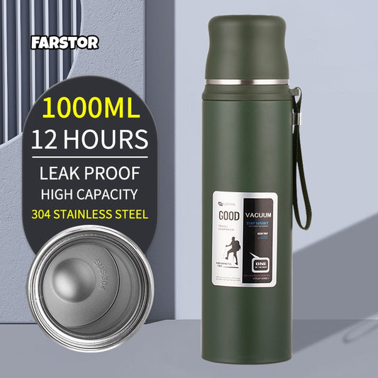 MSZM Vacuum Flask Stainless Steel 1L-X316