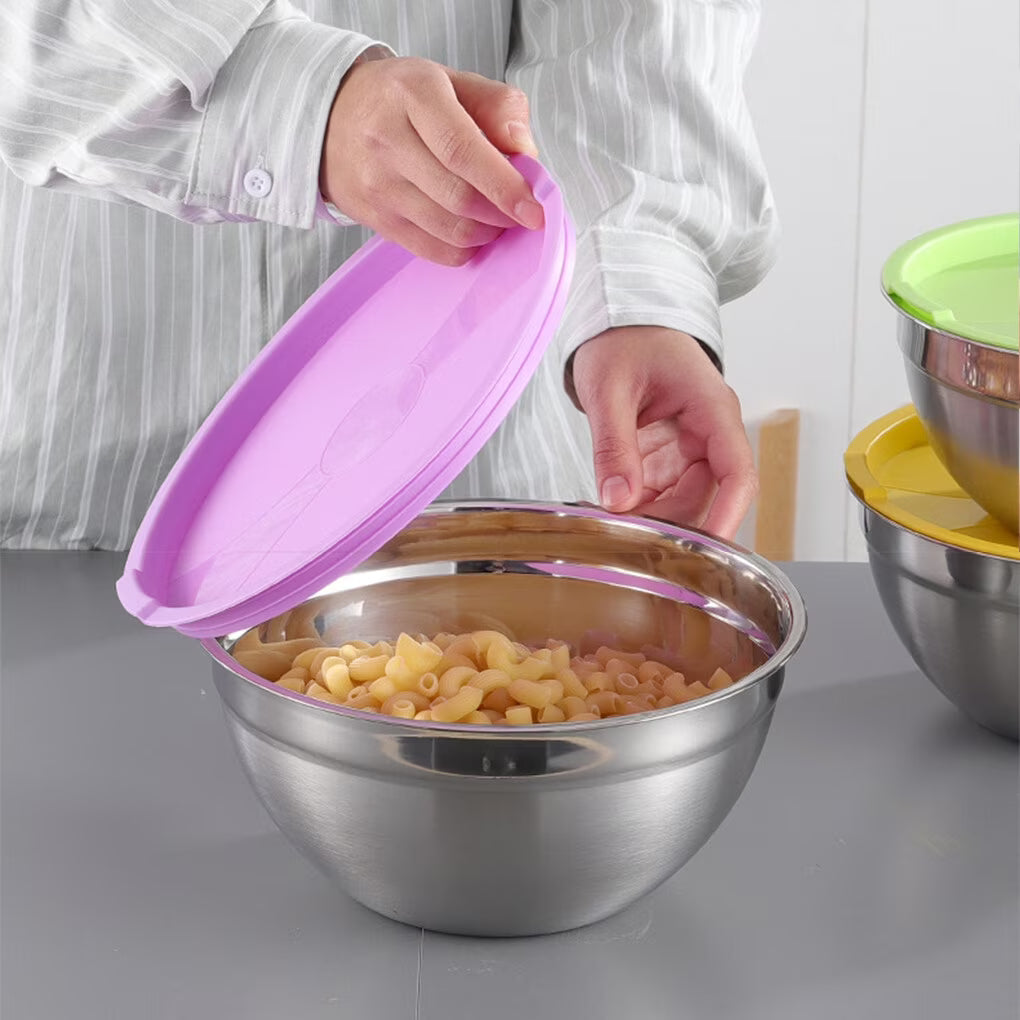 German Mixing Bowl 5QT- 27.5x15.5cm-7570ml-KW-II Y 8QT 26