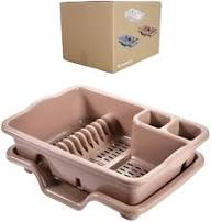 Dish Rack Single Mix Color 46x32.5x13cm- 666