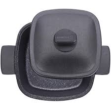 Korkmaz Casterra Square Cast Casserole 20x20x10.5cm-2.9L-A2581