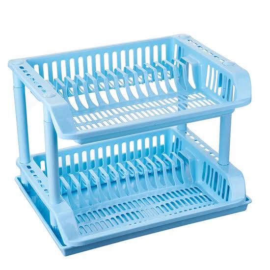 Dishrack Plastic 2 Layer 49x36x35cm 1639-6868