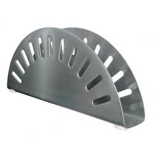 Stainless Steel Napkin Holder 17cm Dull W/Slot-NH-17