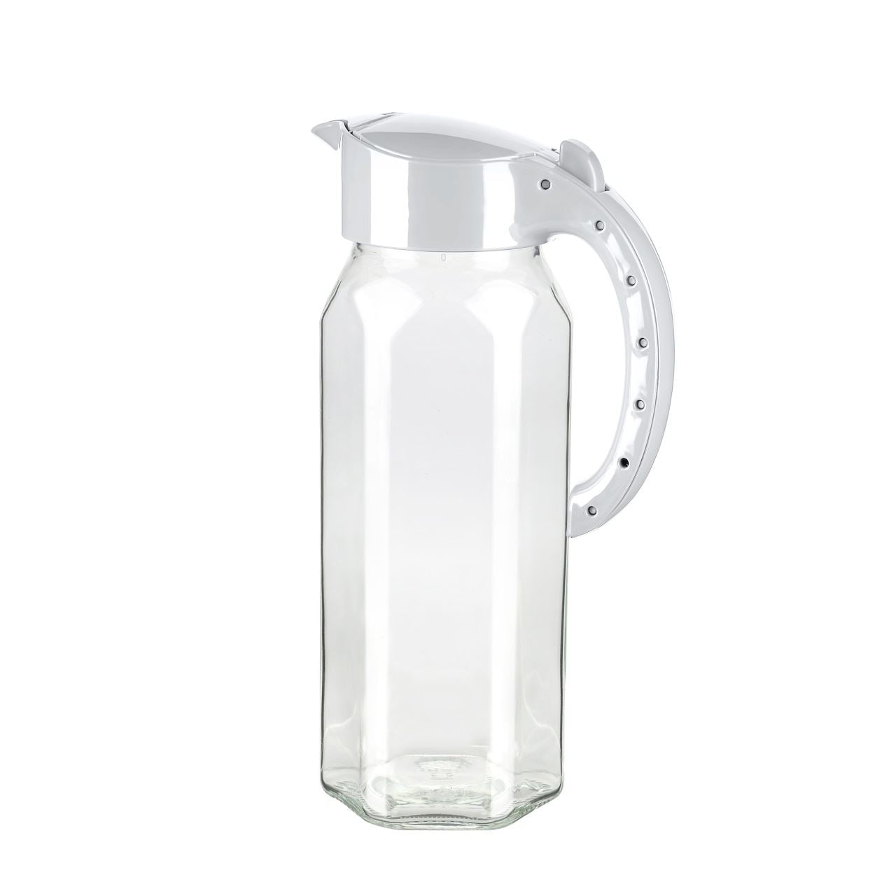 ALA JUG BOX WITH LID & HANDLE (WHITE / COFFEE / TURQUOISE)1500ML-KC-103